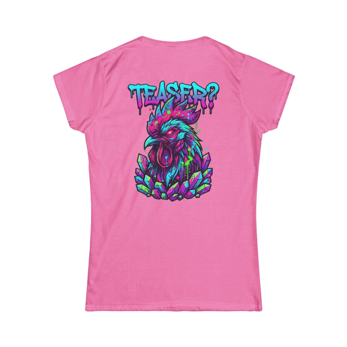 Color: Azalea | Cock Teaser Women's Tee