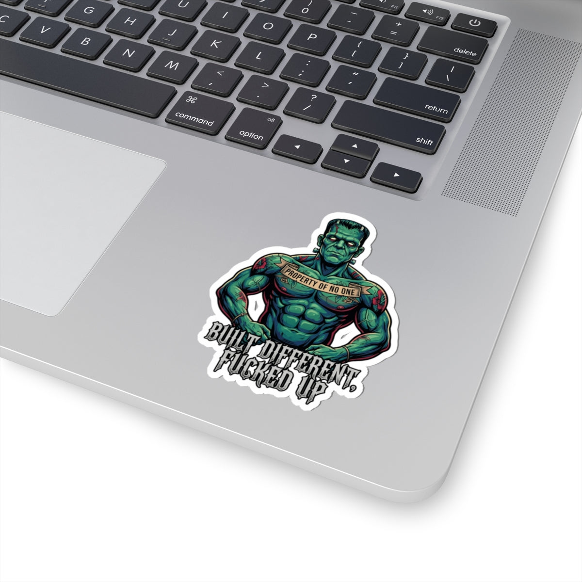 "Built Different" Sticker — Main