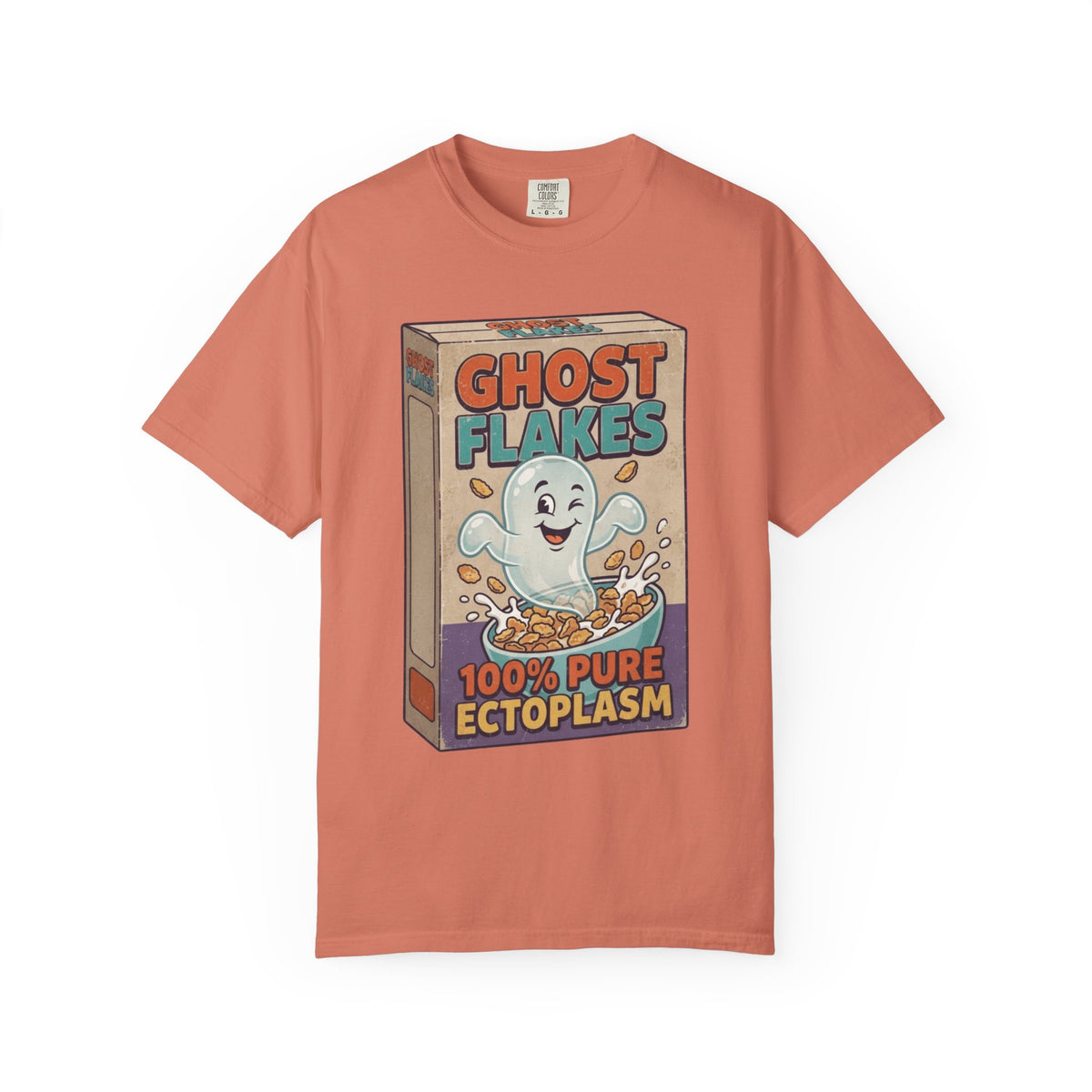 "Ghost Flakes" Unisex Garment-Dyed Tee