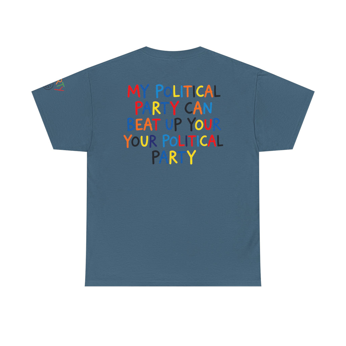 Color: Indigo Blue | Political Parties Premium Graphic Tee