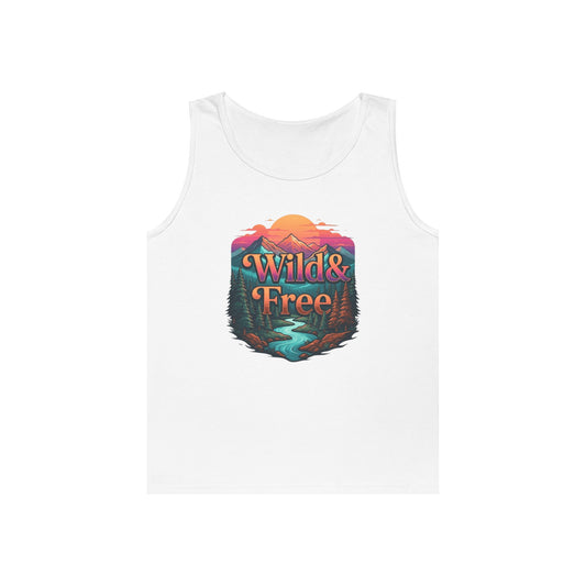 Color: White | Wild & Free Tank Top