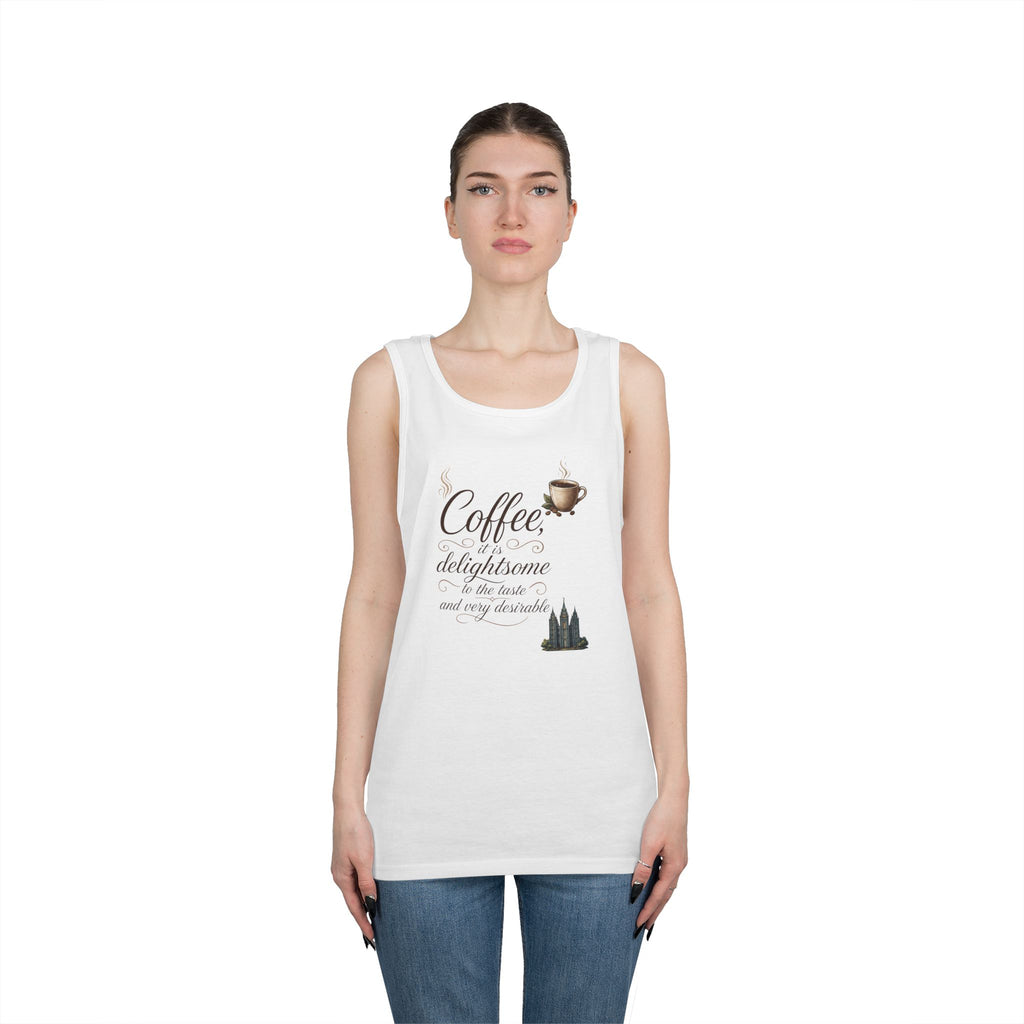 "Coffee is Delightsome" Tank Top