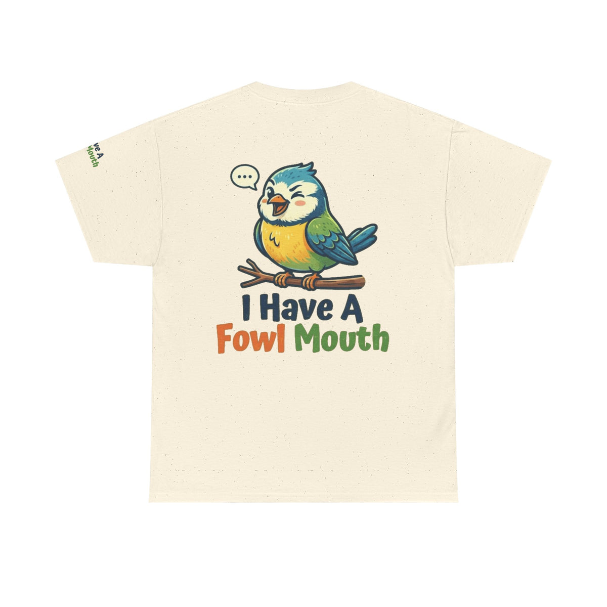 Color: Natural | Fowl Mouth Premium Graphic Tee