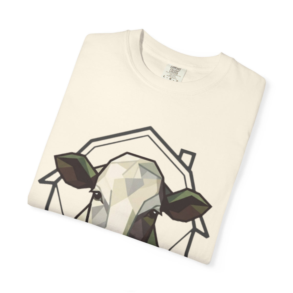 "Barnyard Cow" Unisex Garment-Dyed Tee