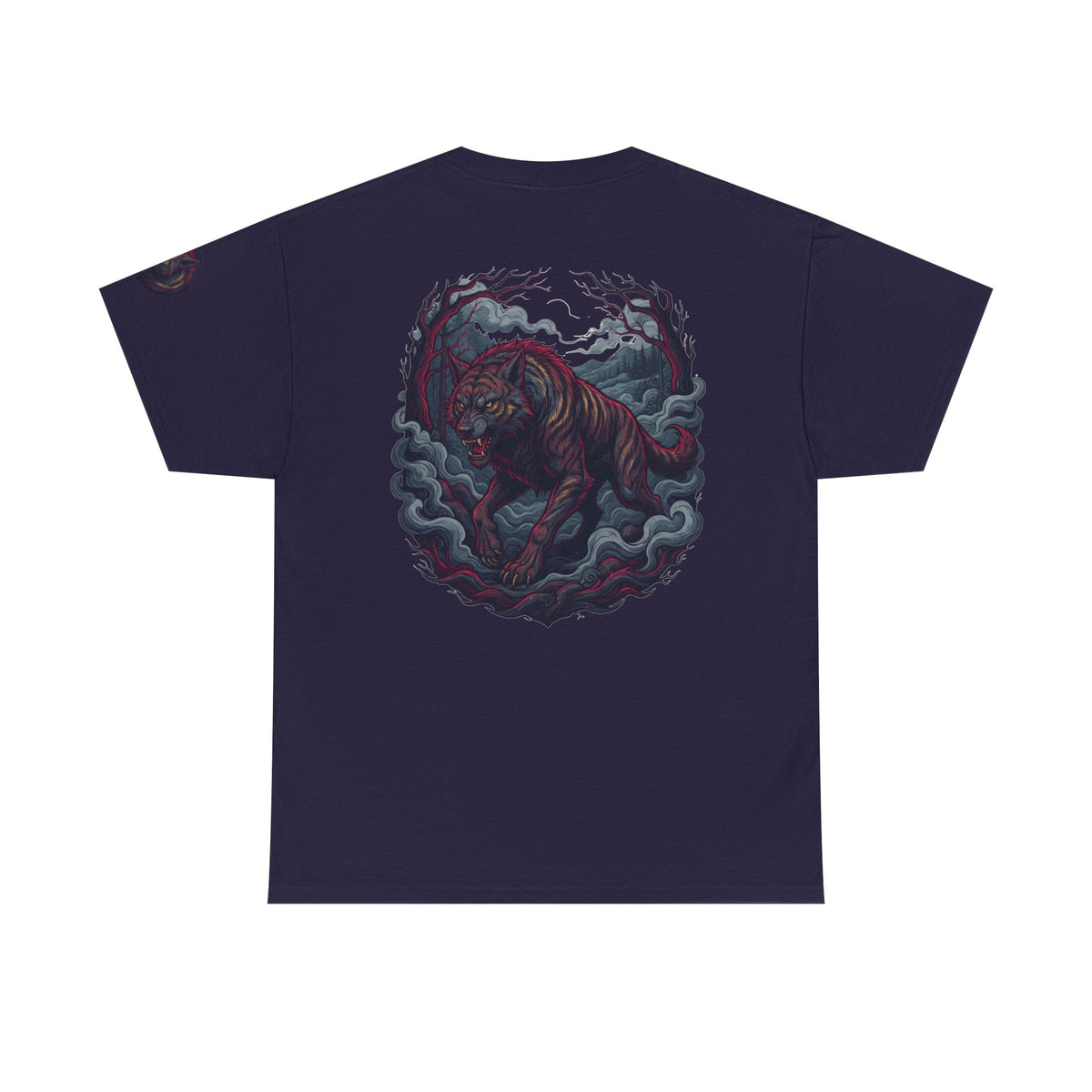 Color: Blackberry | The Beast of Gévaudan (France) Premium Graphic Tee