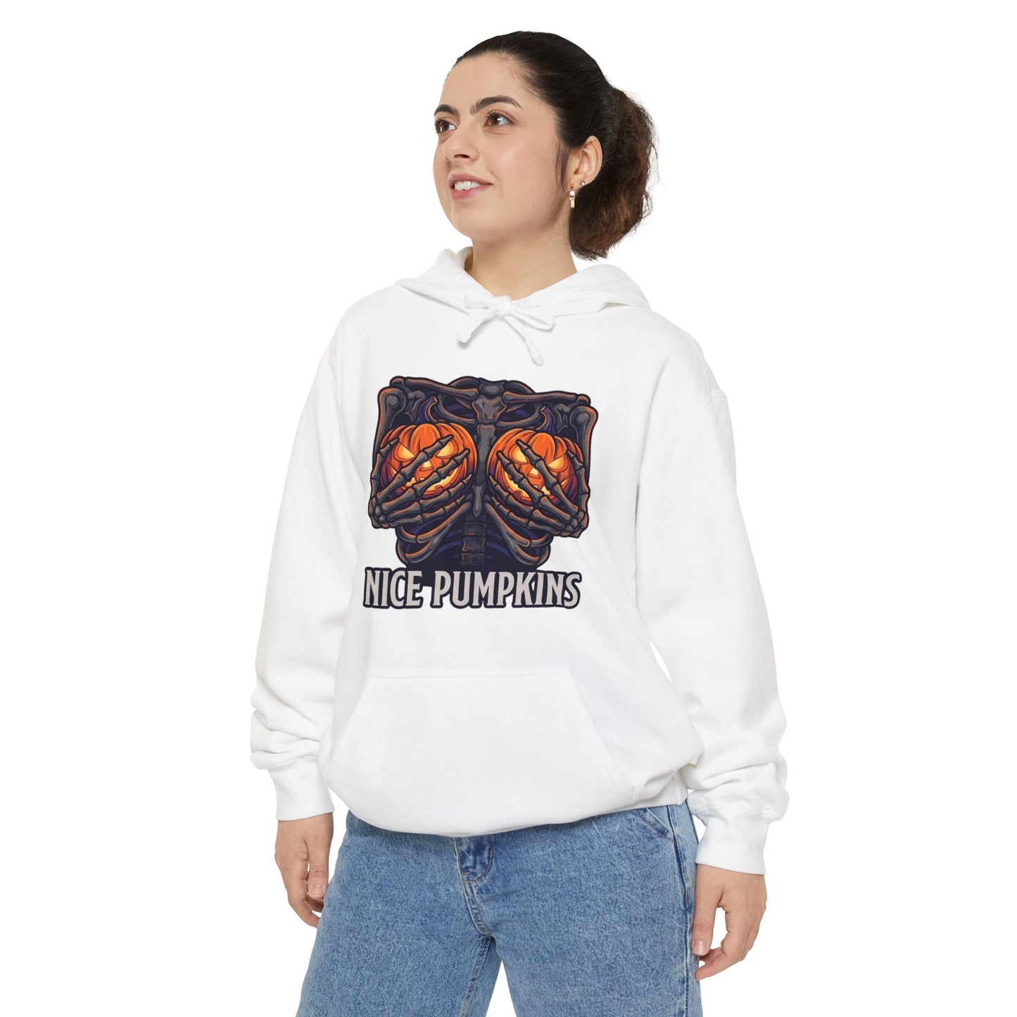 "Nice Pumpkins" Garment-Dyed Hoodie