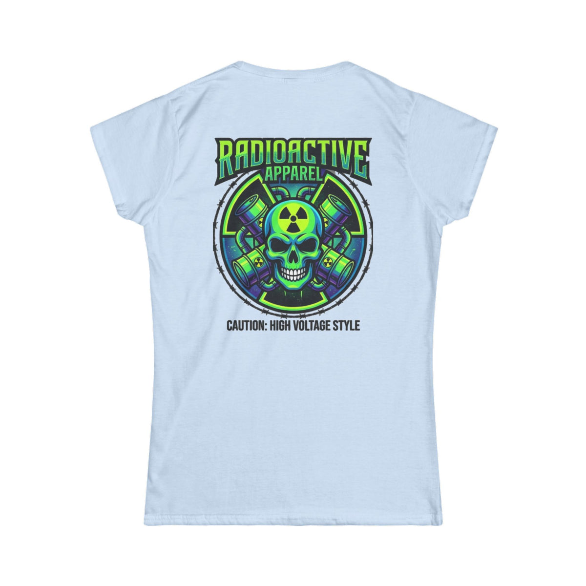 Color: Light Blue | Radioactive Apparel Women's Tee