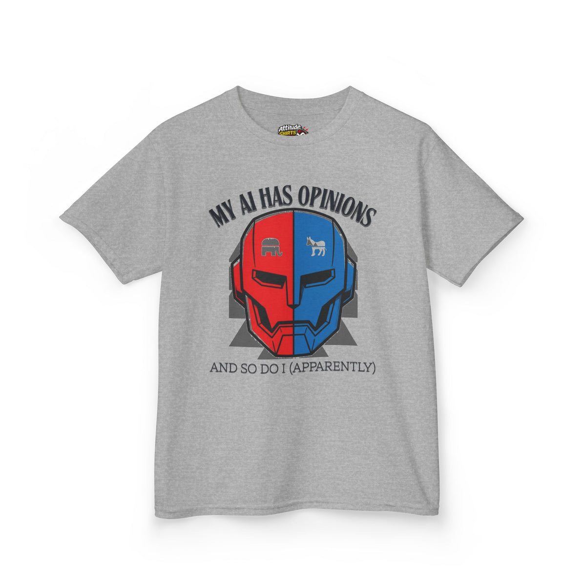 "My AI Has Opinions" Kids Tee