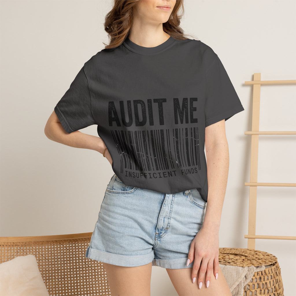 Audit Me, I Dare You | Garment-Dyed Tee — AttitudeShirts