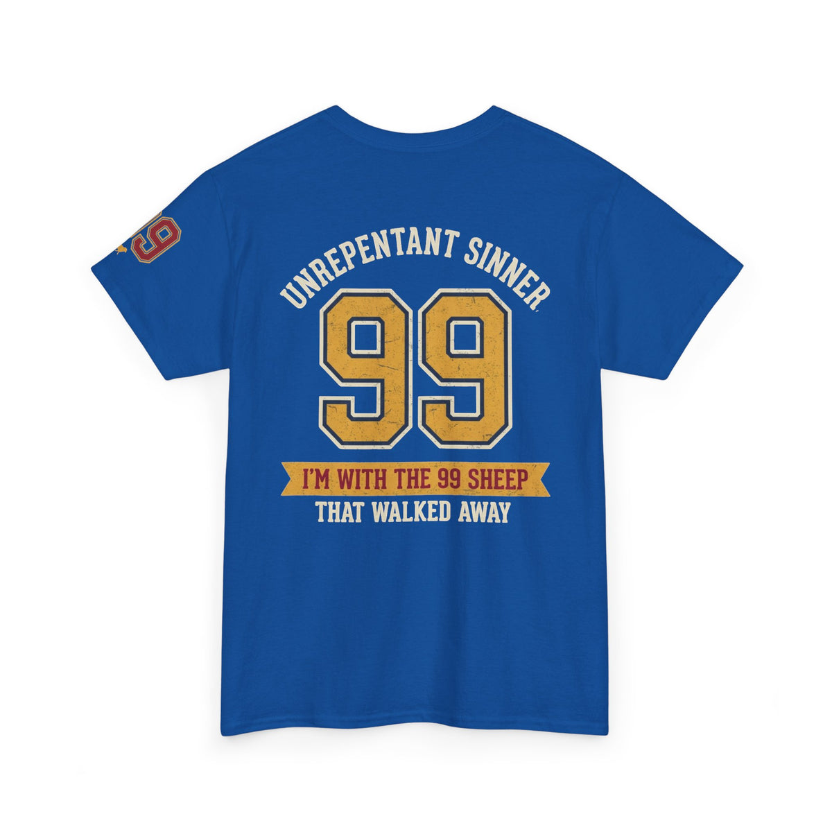 "Good Book Series 99 Unrepentant Sinner" Premium Graphic Tee
