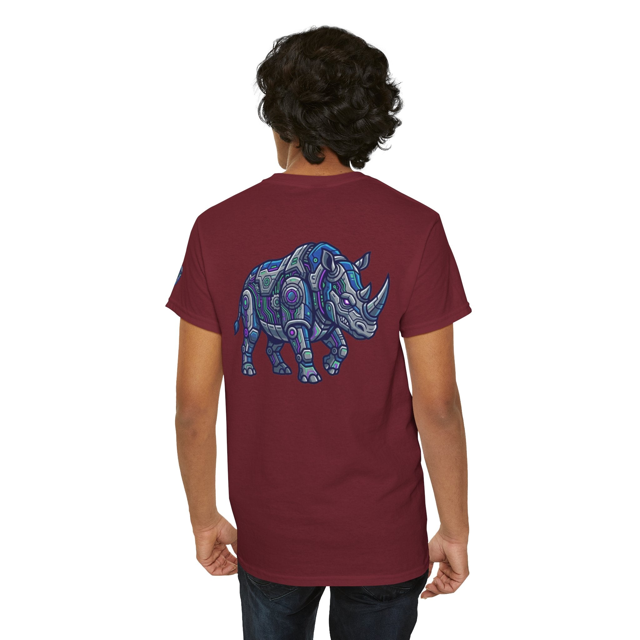 "Cyber Rhino" Premium Graphic Tee