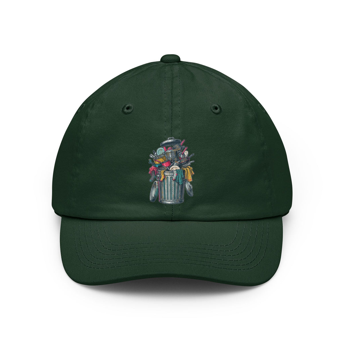 Color: Forest Green | Talk Dirty to Me Dad Hat — Graphic