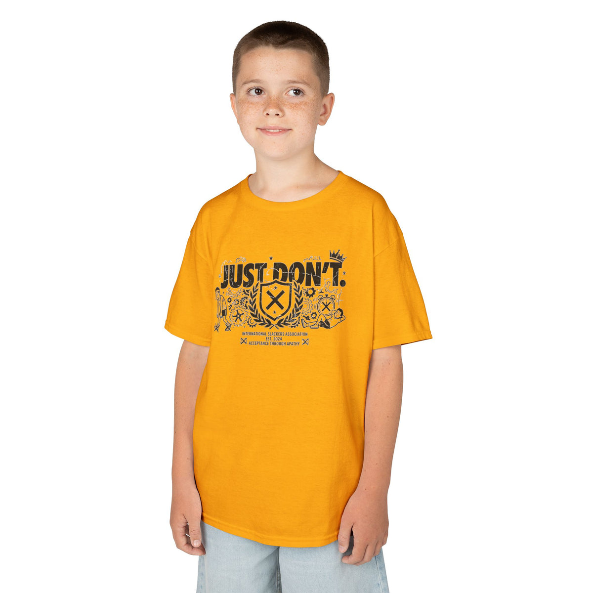 "Just Don't" Kids Tee