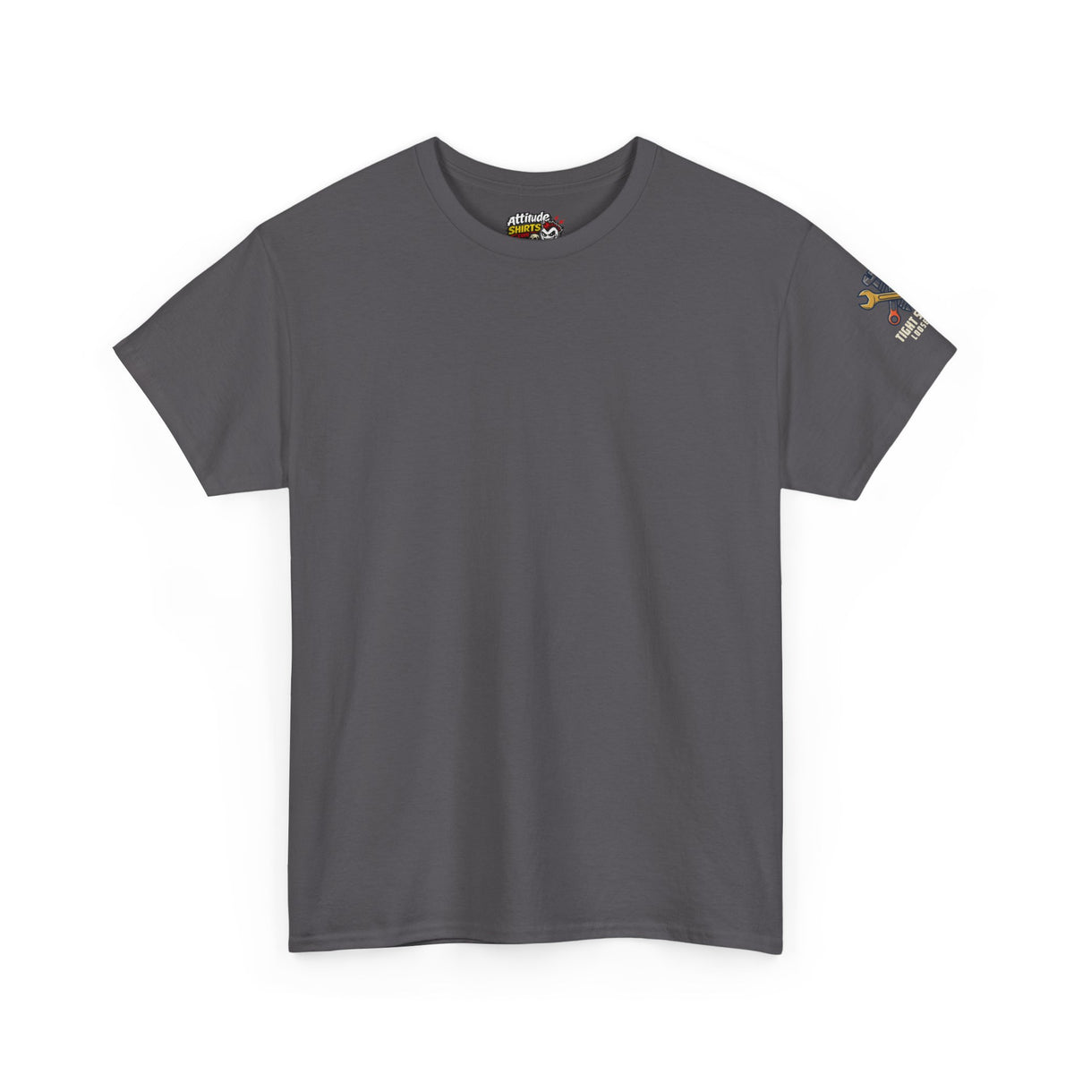 Color: Charcoal | Tight Screw and a Loose Nut Premium Graphic Tee