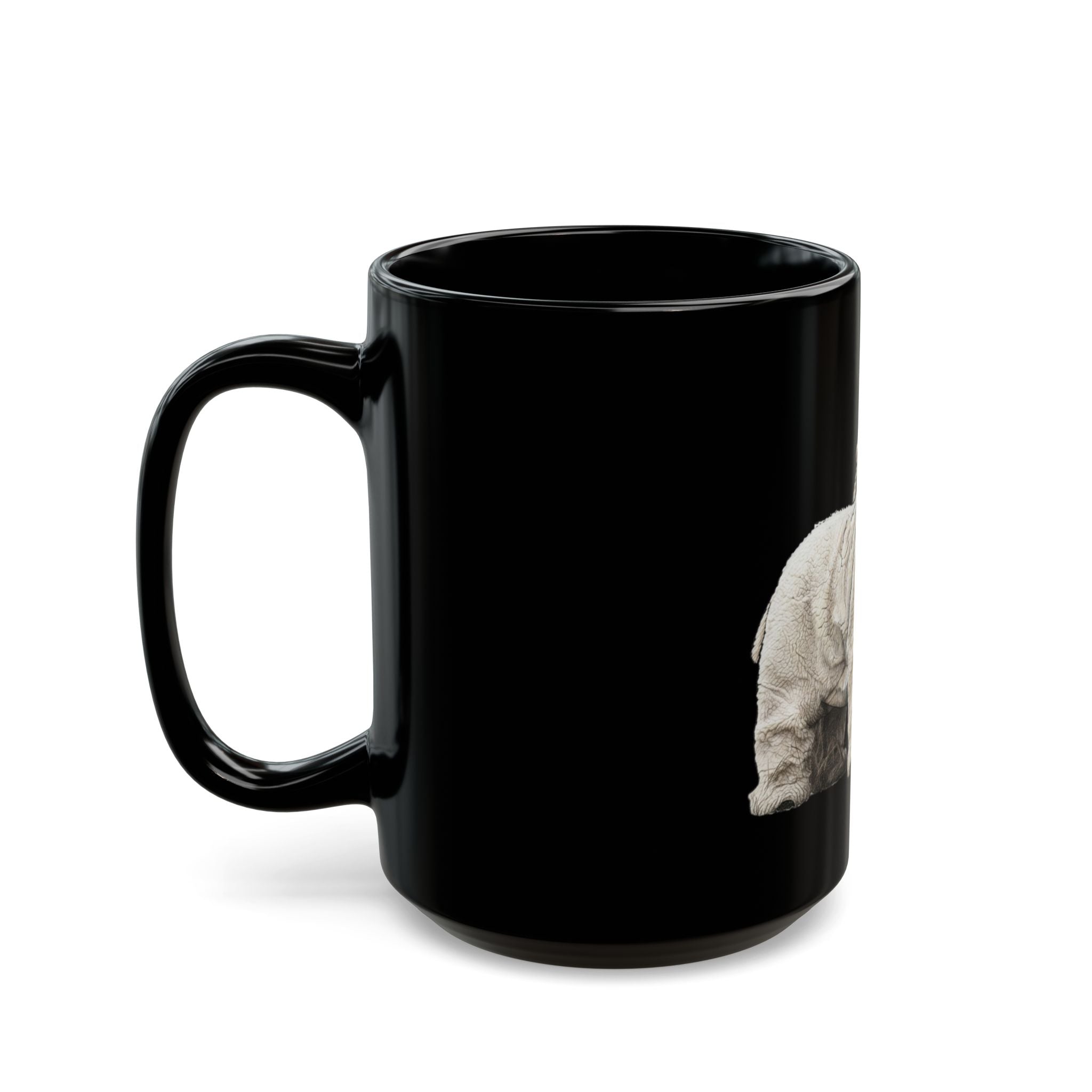 "Civilization Tolerated Religion" Black Ceramic Mug