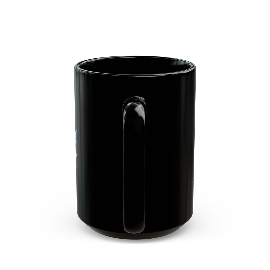 "Fuck Cancer" Black Ceramic Mug