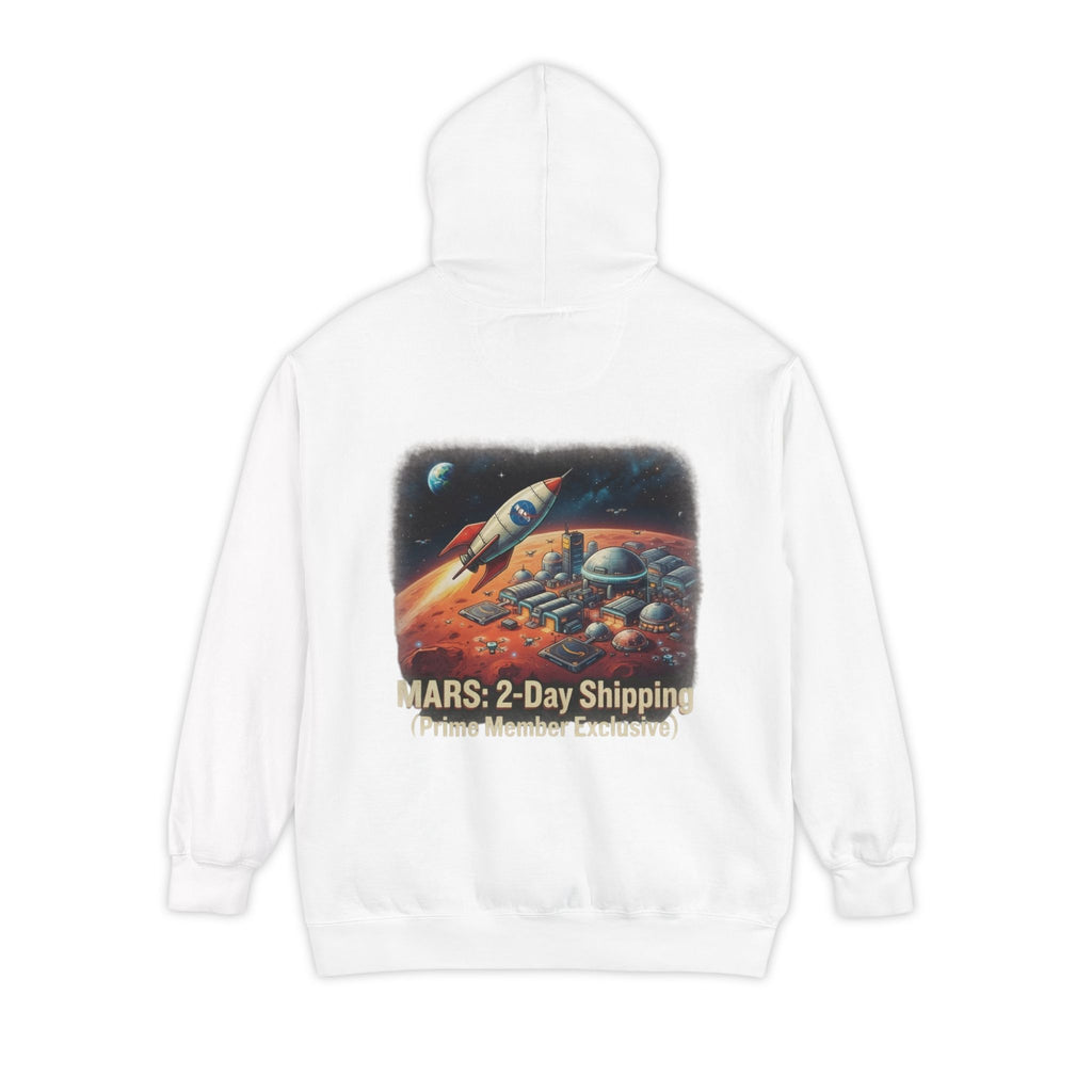 "Mars 2 Day Shipping" Garment-Dyed Hoodie