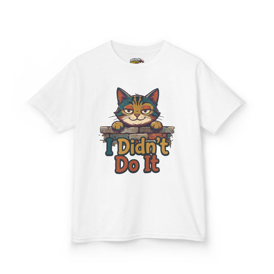 Color: White | I Didn't Do It Kids Tee