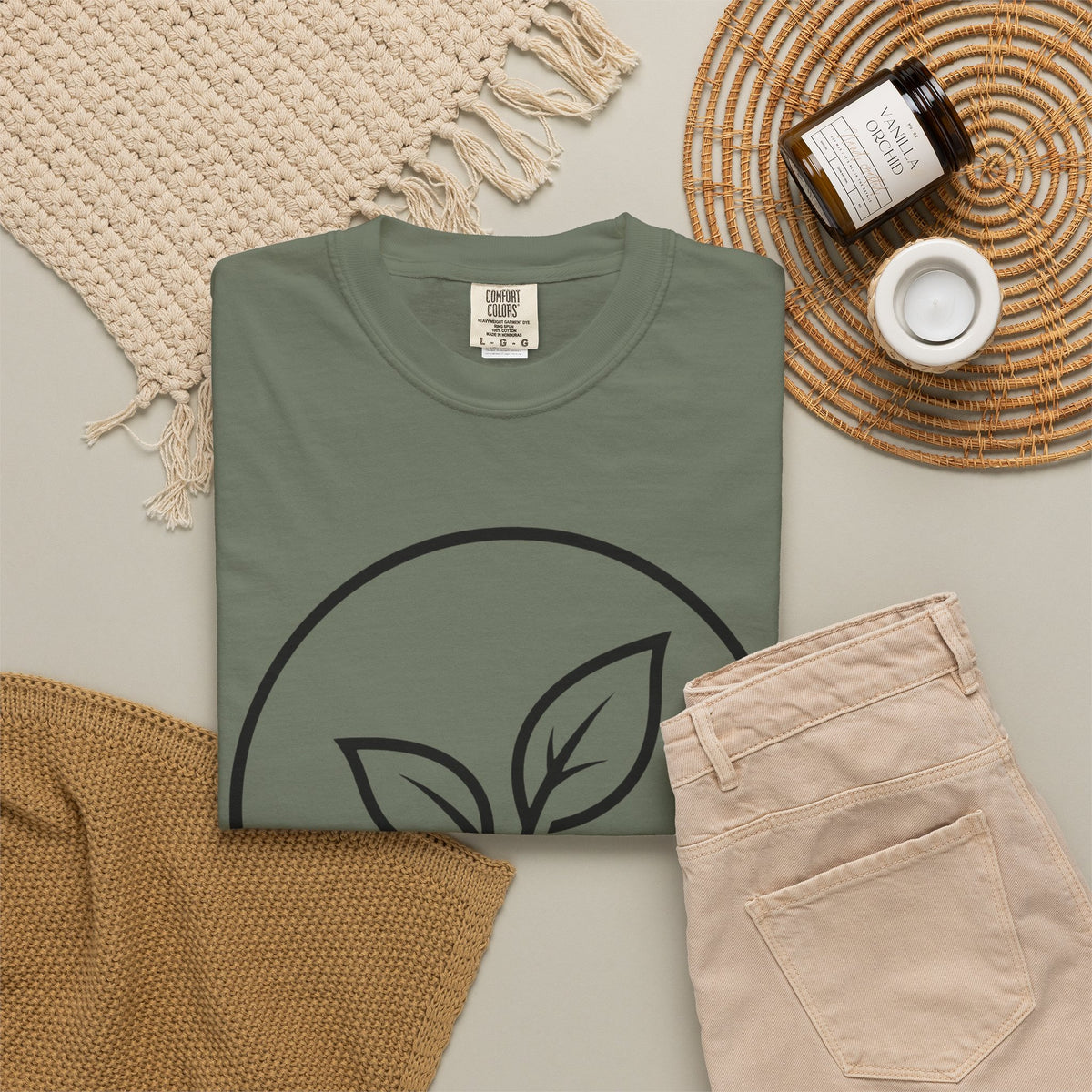 "Seedling" Unisex Garment-Dyed Tee