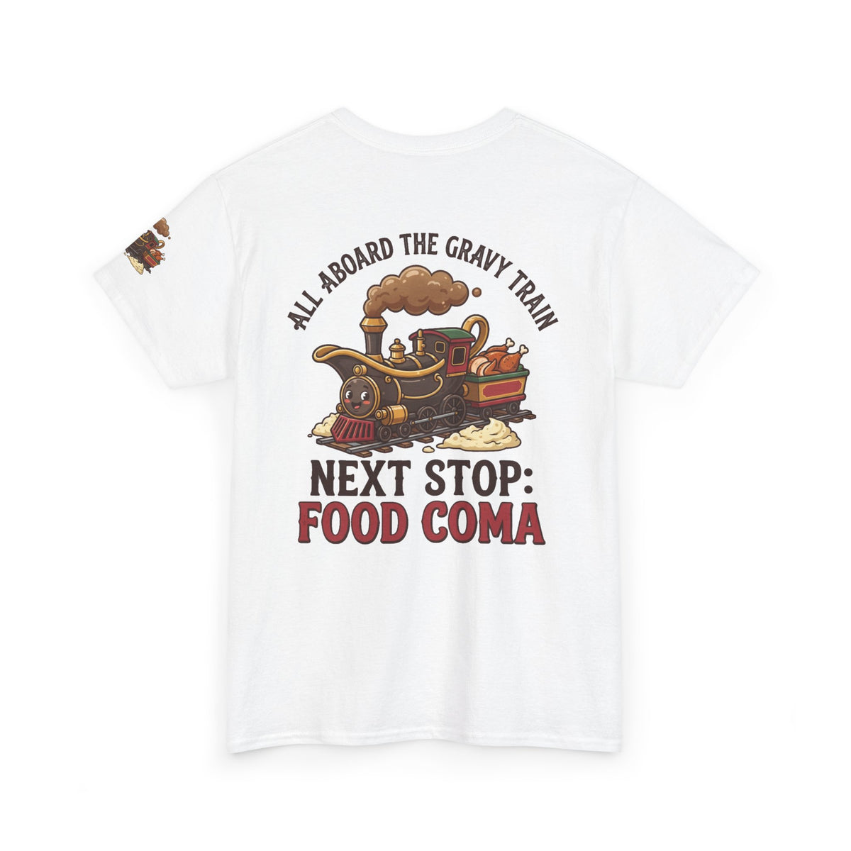 "Next Stop Food Coma" Premium Graphic Tee