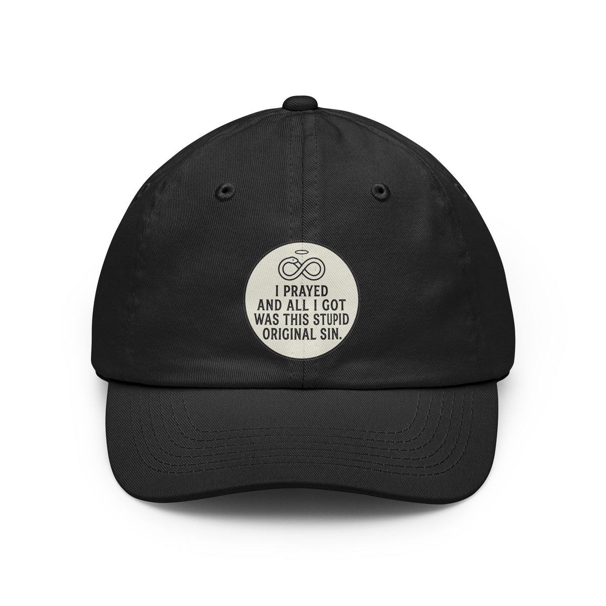 Color: Black | Good Book Series Original Sin Dad Hat
