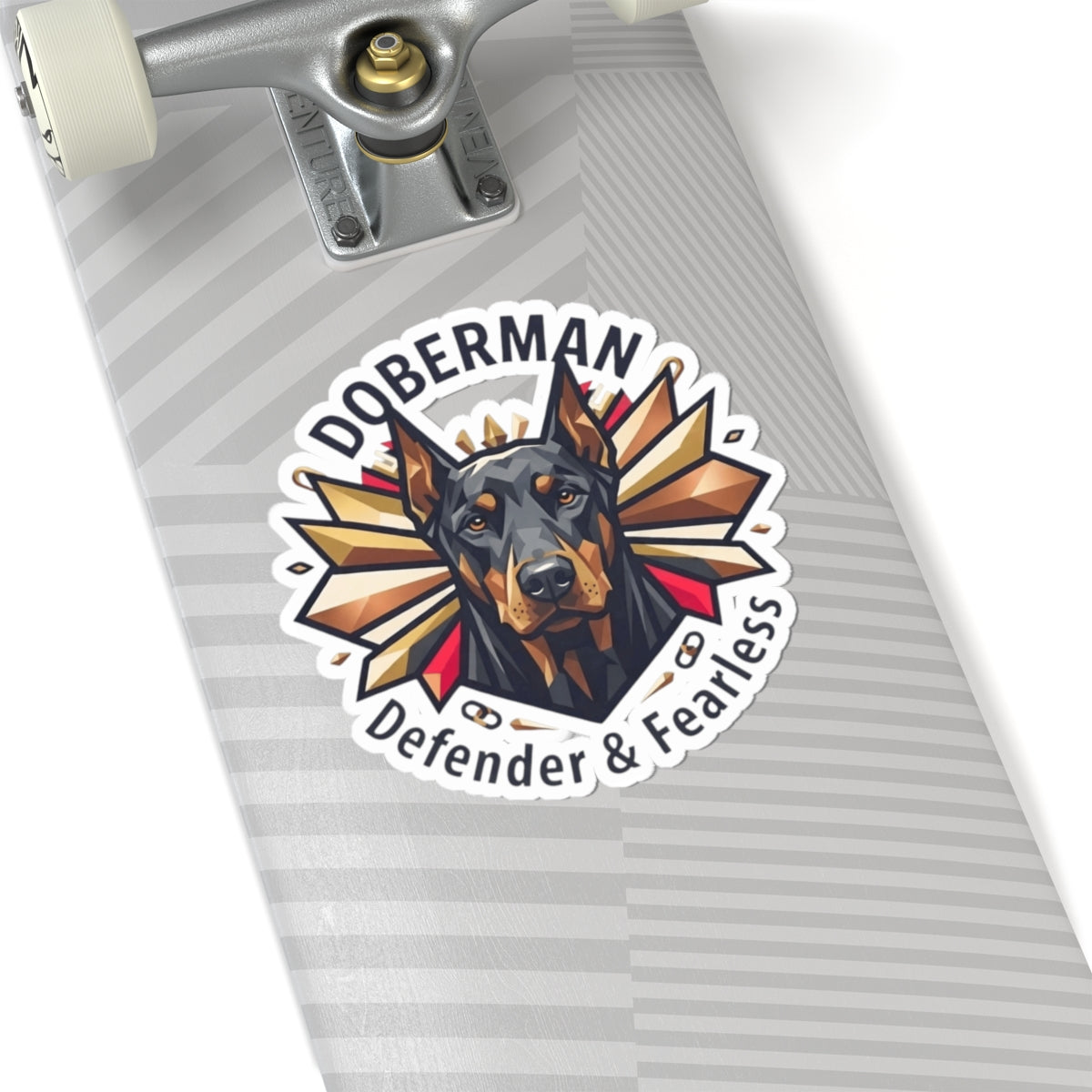 "Doberman Defender" Sticker — Main