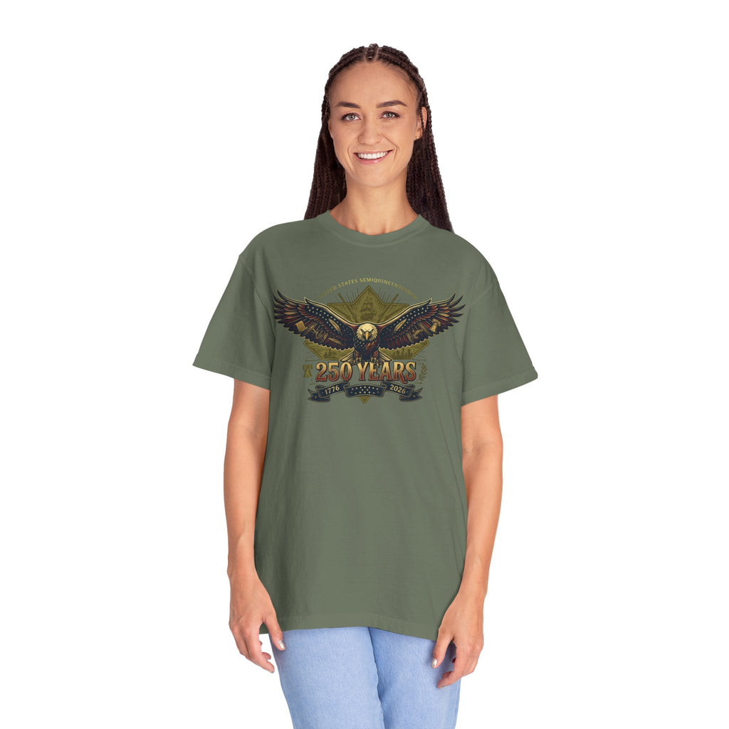 "USA 250 Years" Unisex Garment-Dyed Tee