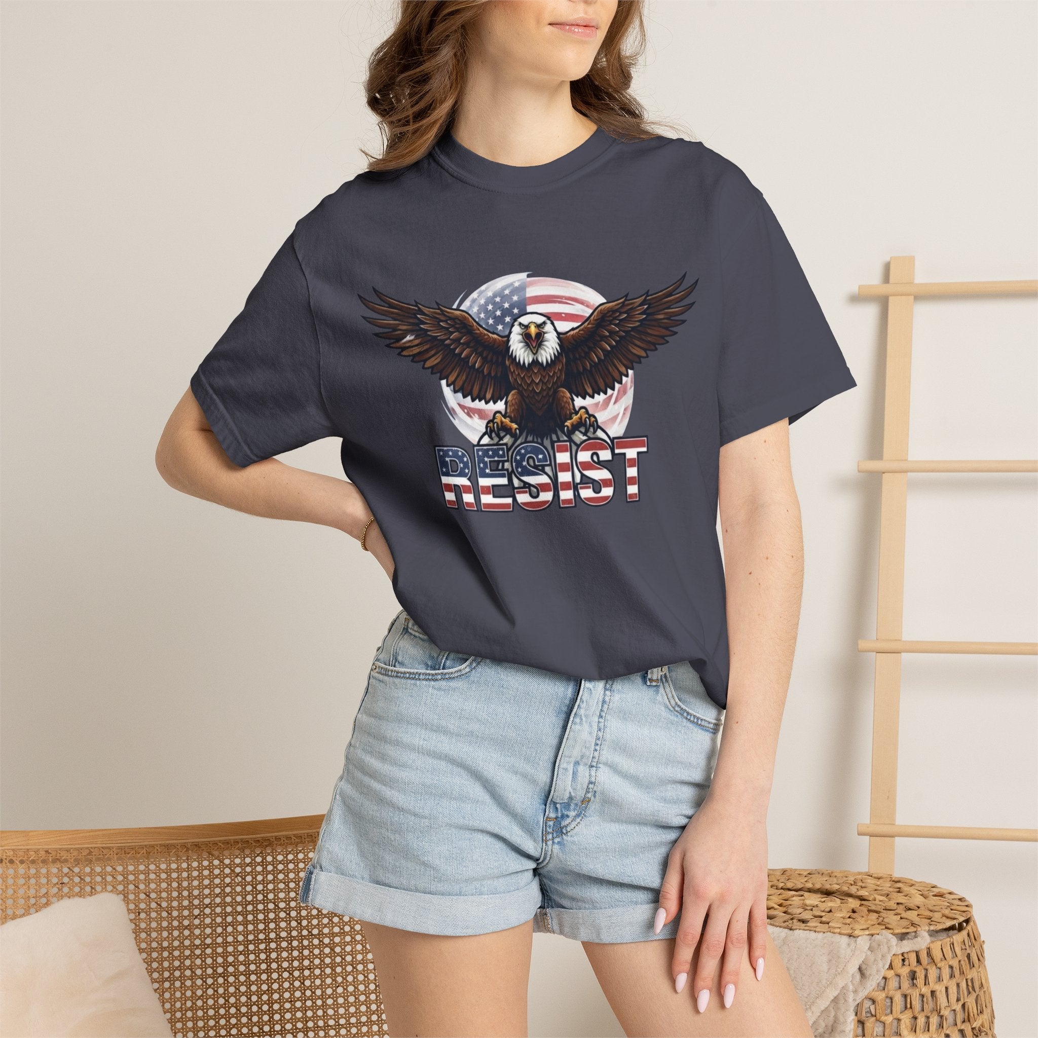"Resist" Unisex Garment-Dyed Tee