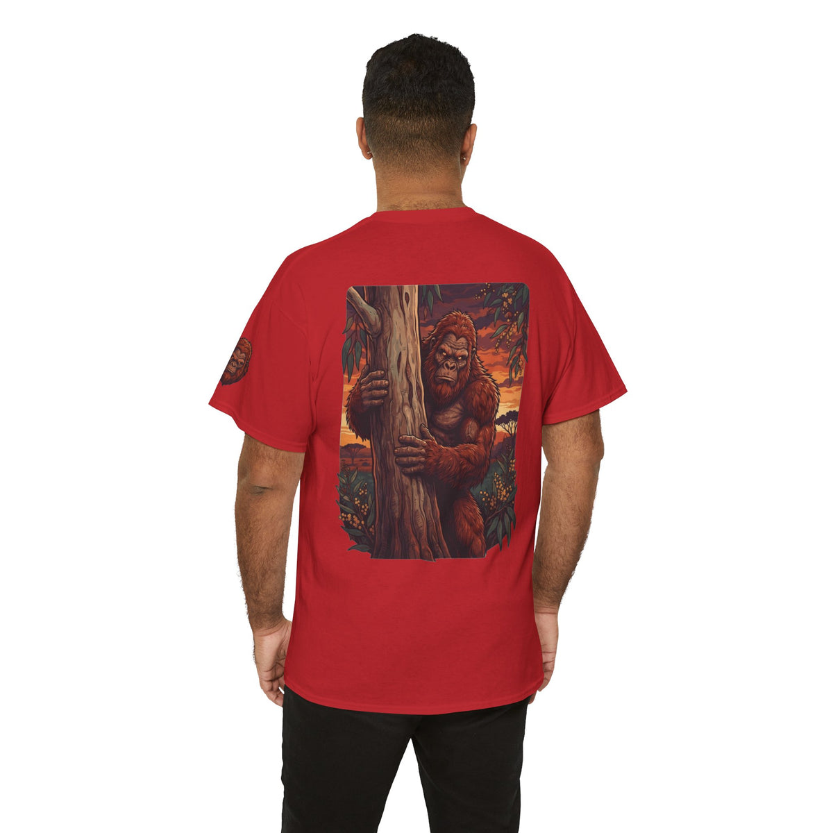Color: Red | Yowie (Australian Folklore) Premium Graphic Tee