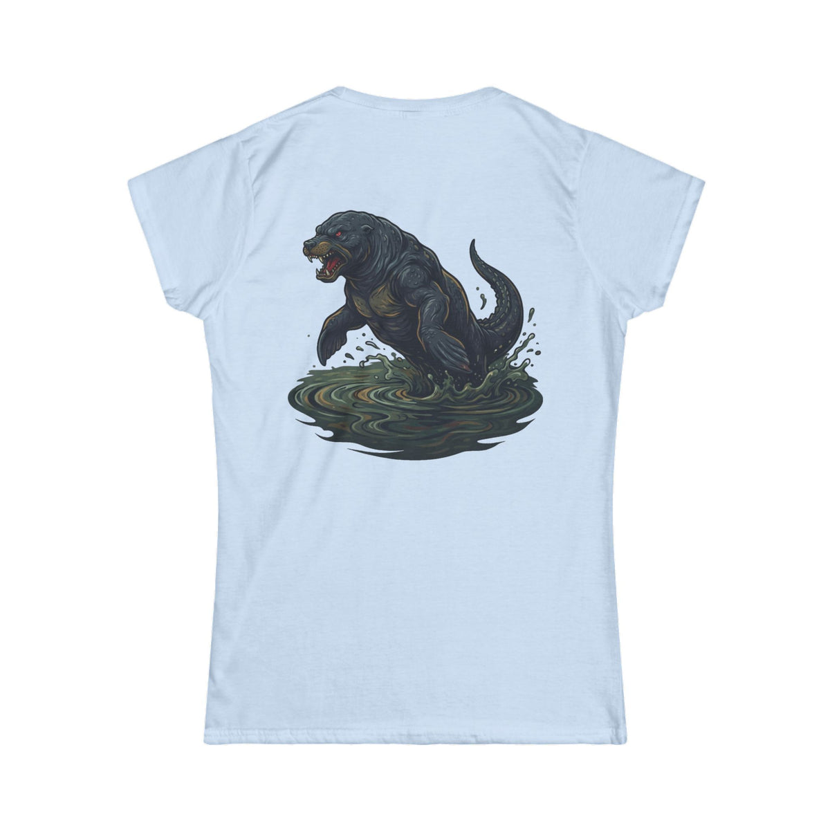 Color: Light Blue | Bunyip (Australian Aboriginal Mythology) Women's Tee