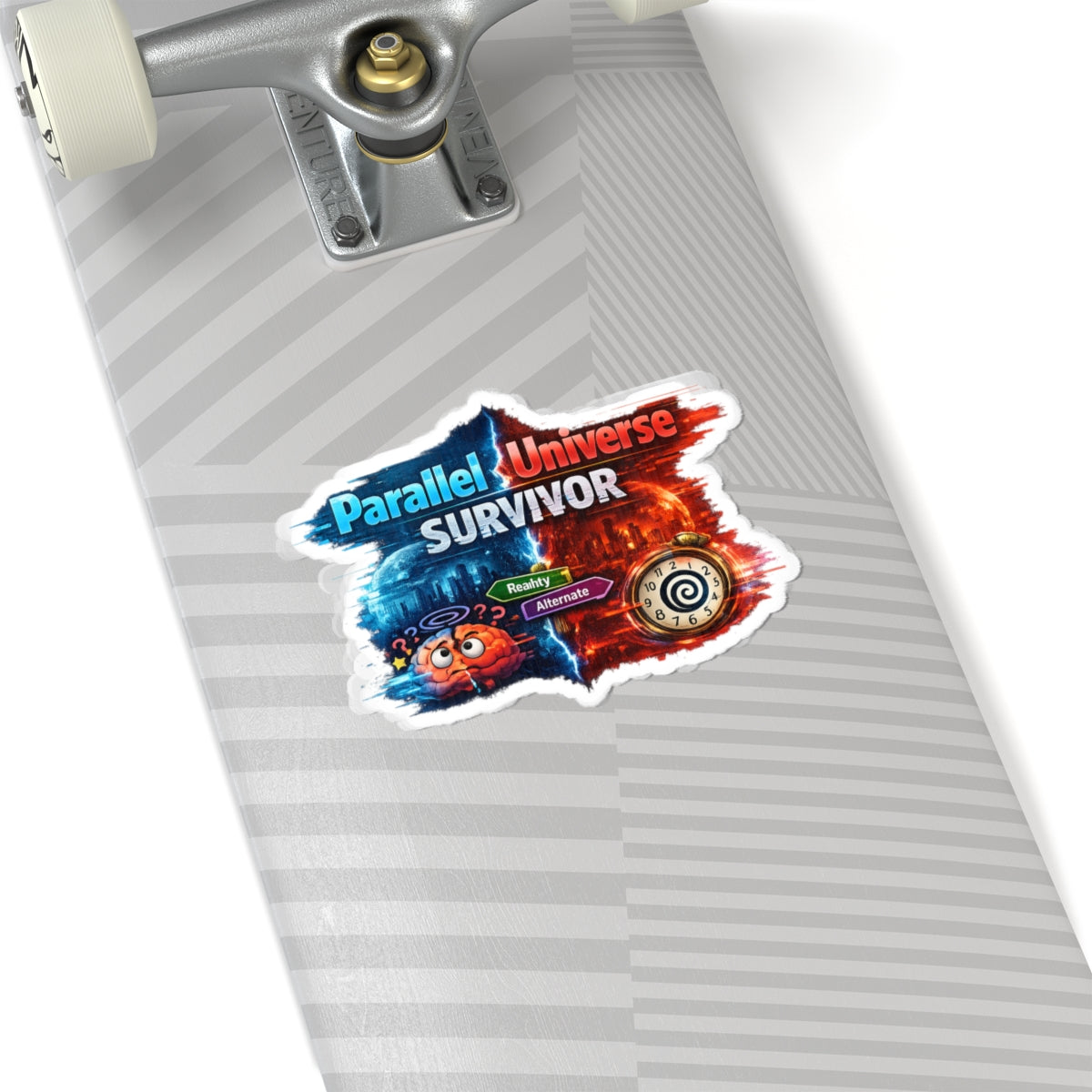 I Survived the Other Timeline | Kiss-Cut Sticker — AttitudeShirts