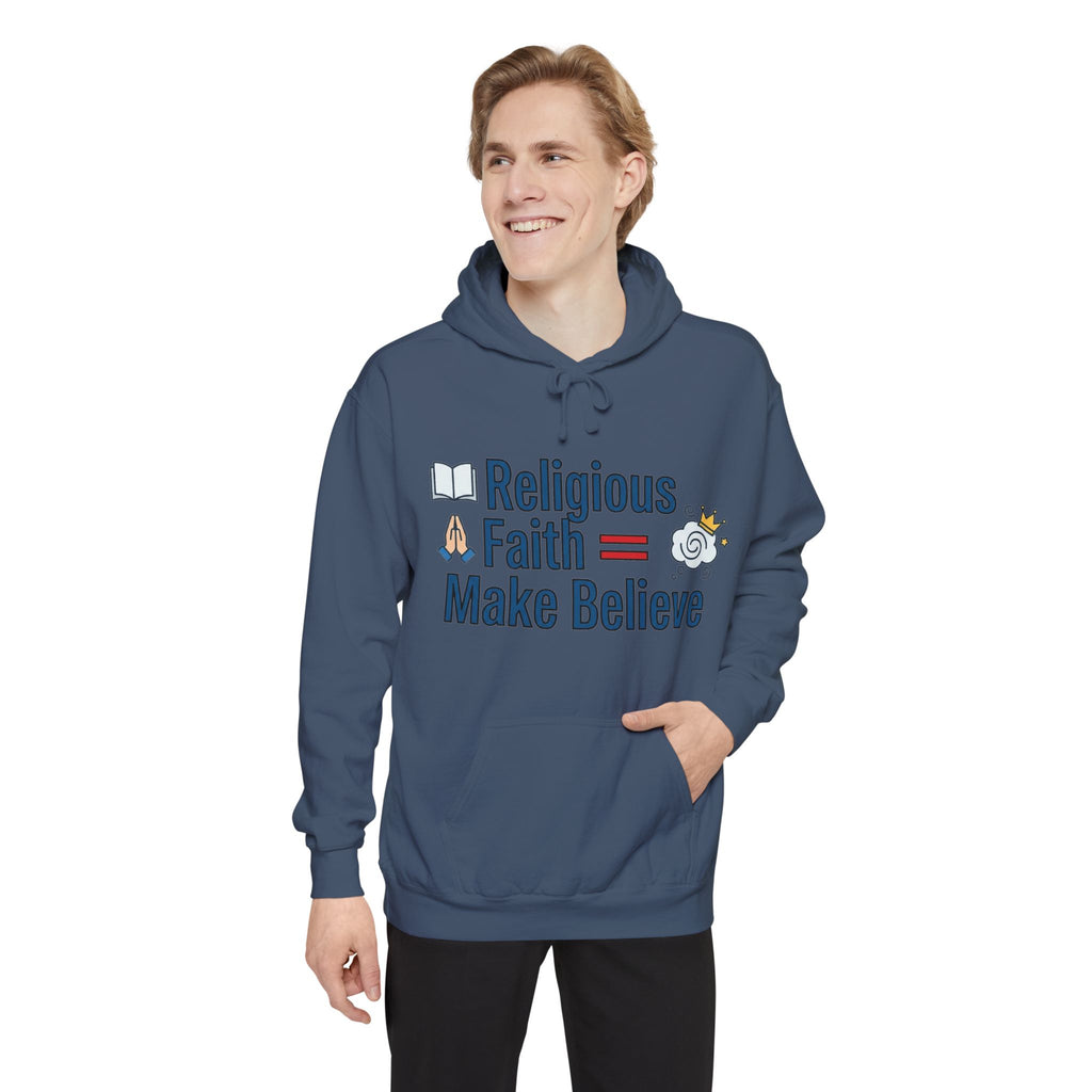 Make Believe Club Member | Garment-Dyed Hoodie — AttitudeShirts
