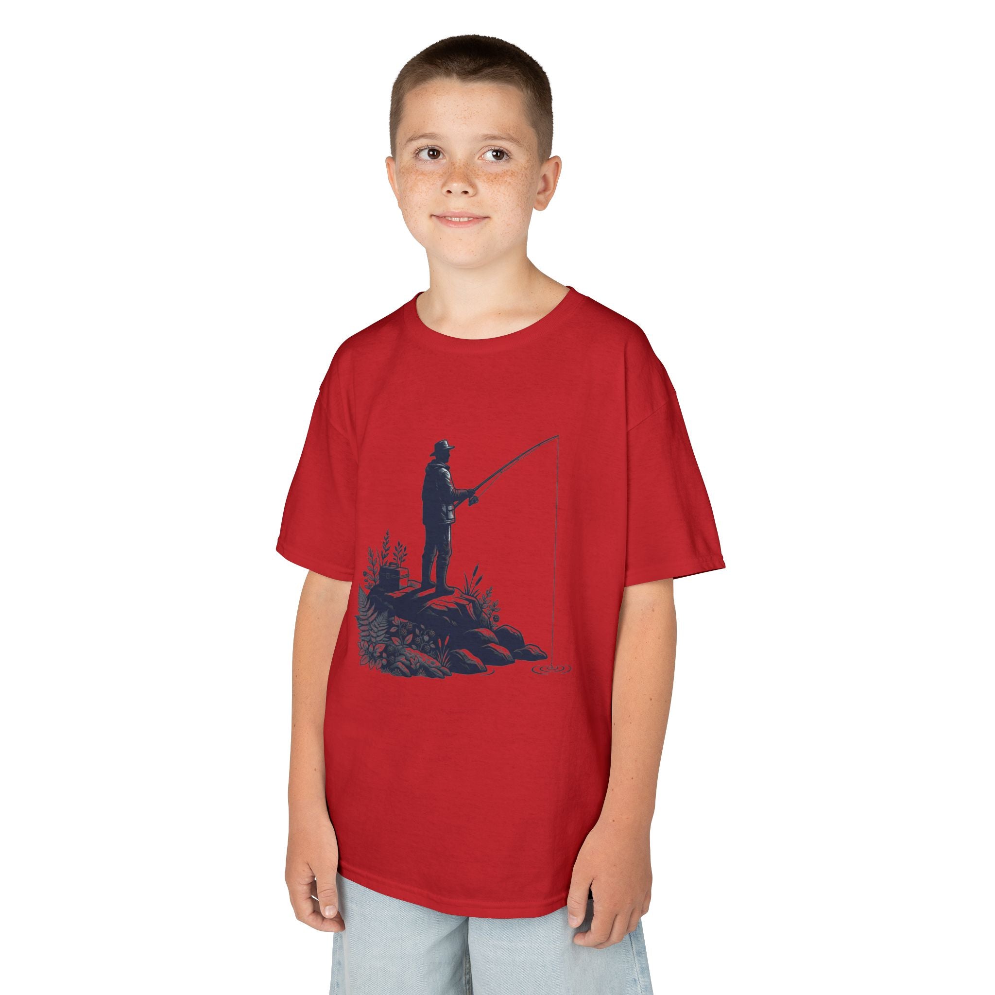 "Fishing" Kids Tee