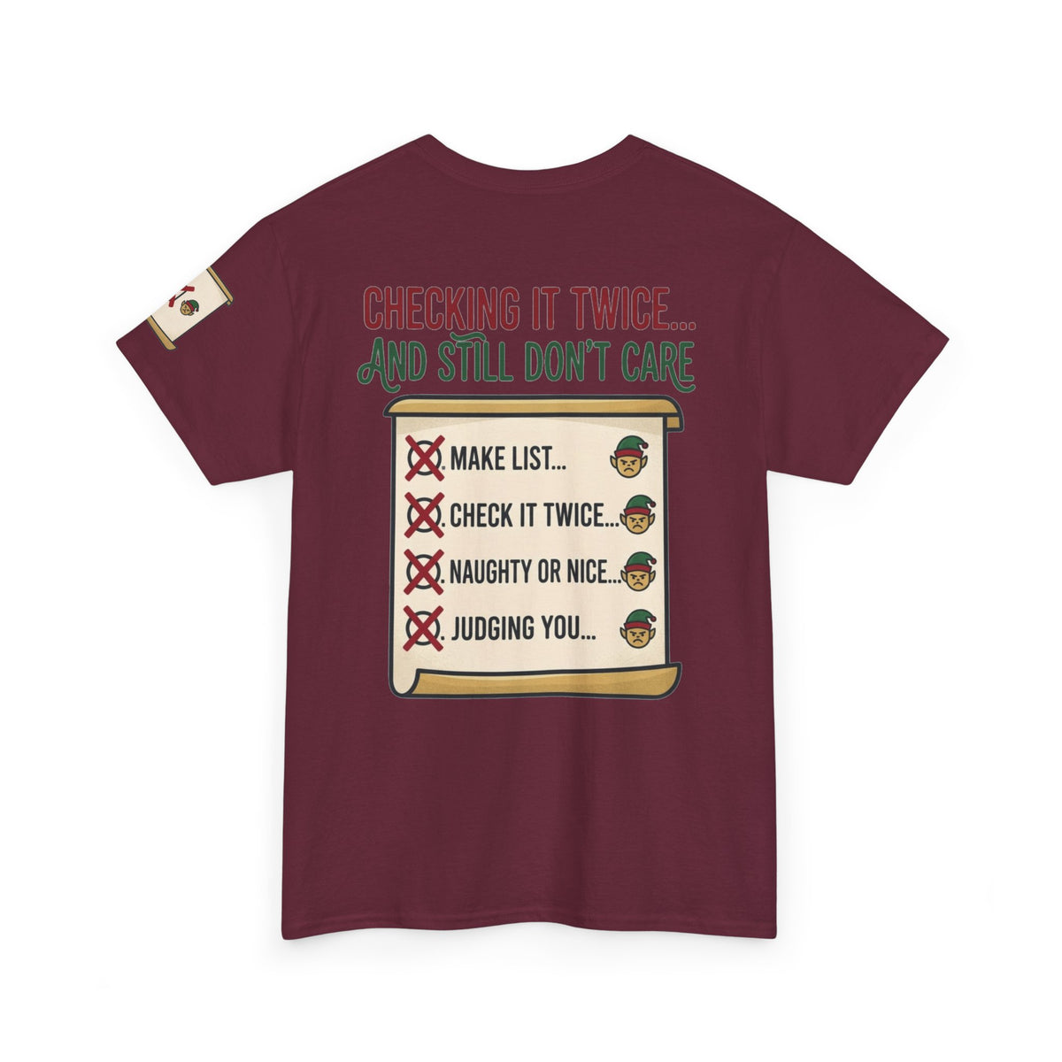"Checking It Twice" Premium Graphic Tee