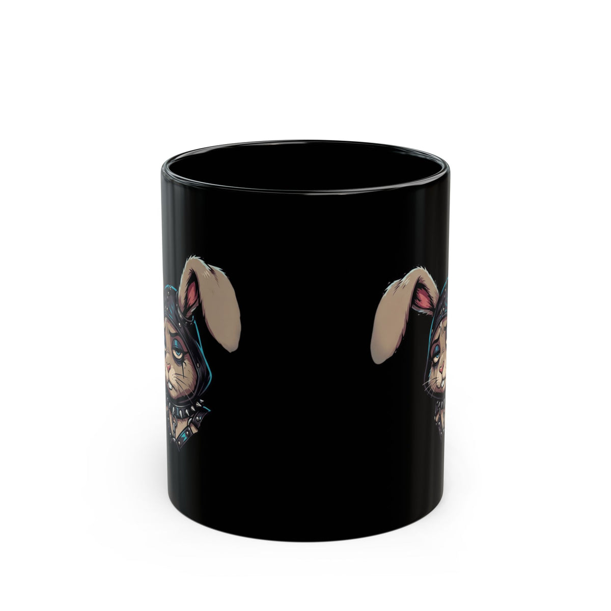 "Fertility Festival" Black Ceramic Mug — Graphic
