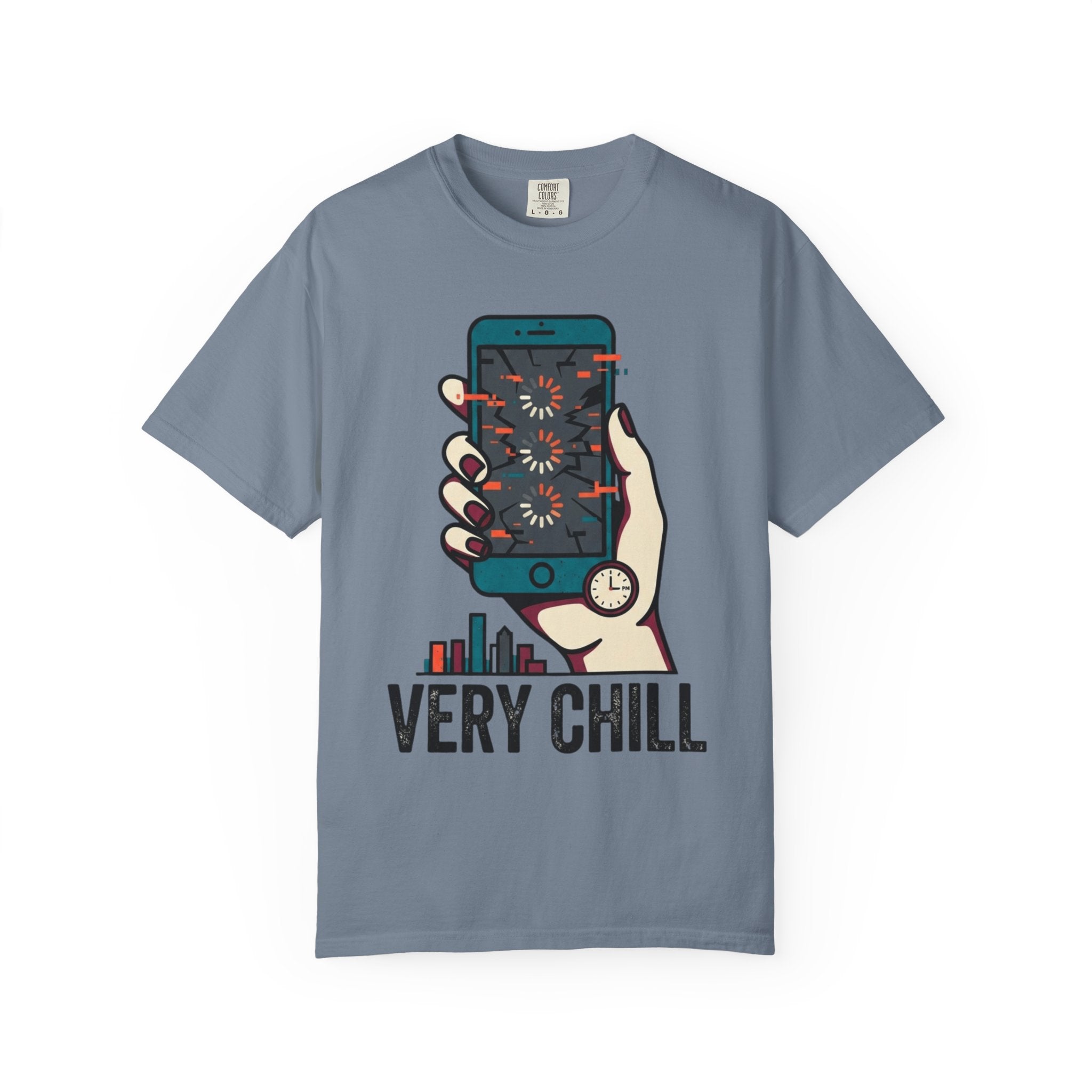 "Very Chill" Unisex Garment-Dyed Tee