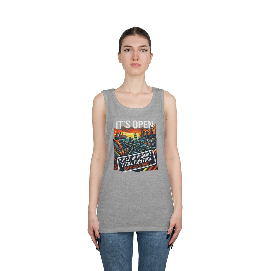 "Straight Of Hormuz is Open" Tank Top