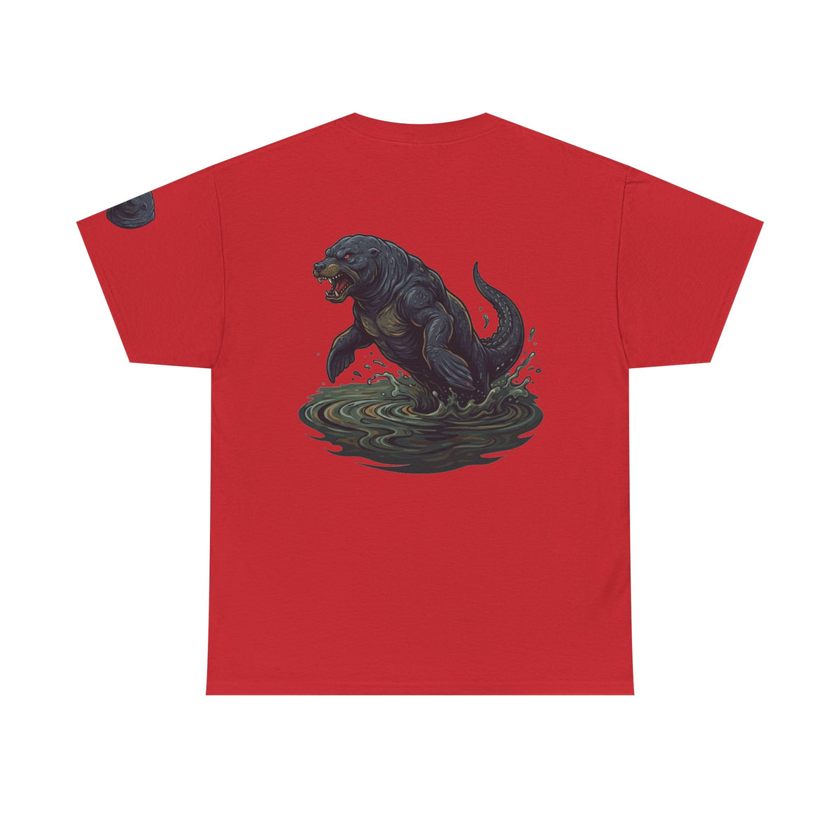 Color: Red | Bunyip (Australian Aboriginal Mythology) Premium Graphic Tee