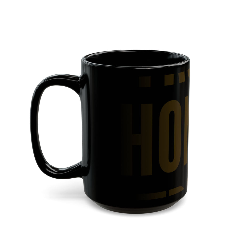 "Trump Honest Truth" Black Ceramic Mug
