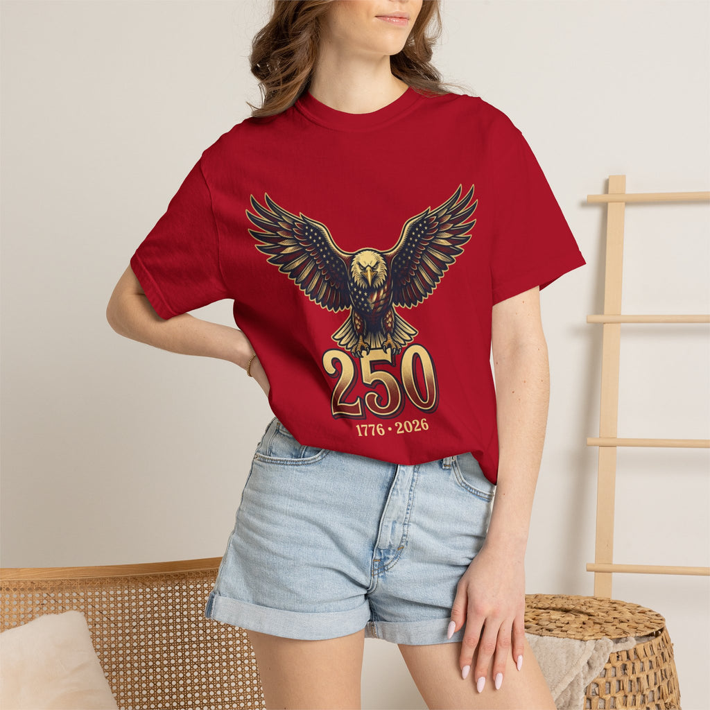 "USA Eagle 250 Years" Unisex Garment-Dyed Tee