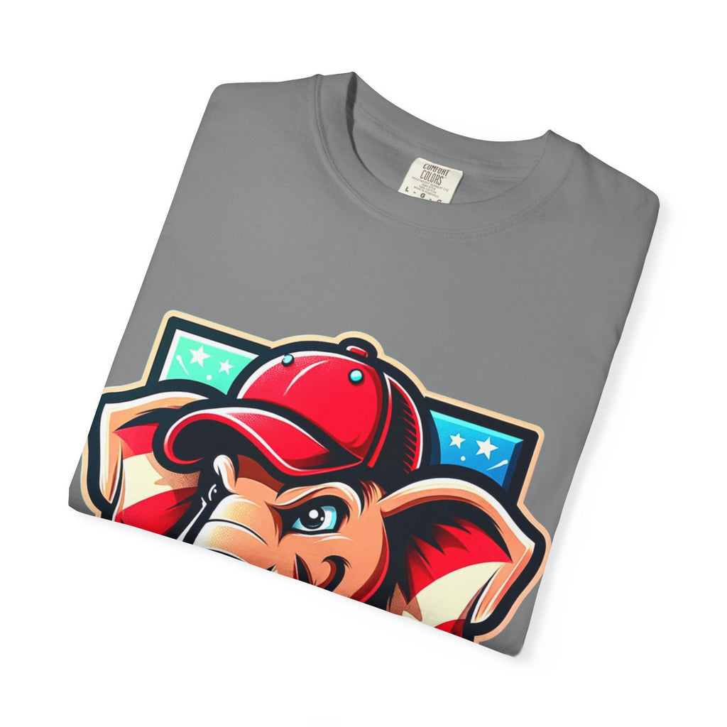 "The Patriot Elephant" Unisex Garment-Dyed T-shirt