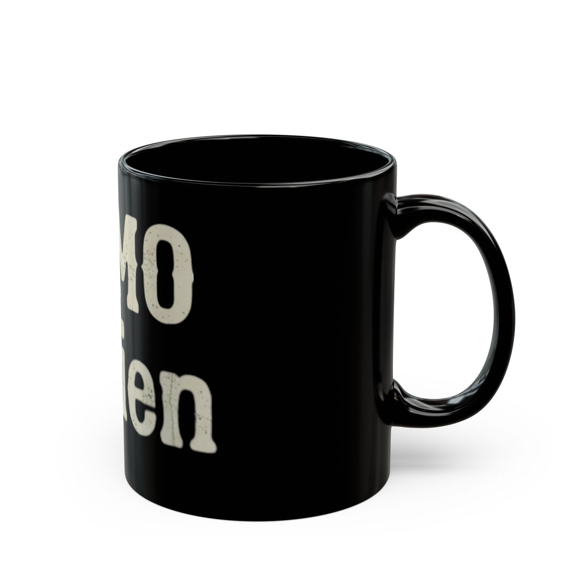 "Are You Calling Me a Homo-Sapien" Black Ceramic Mug — Graphic