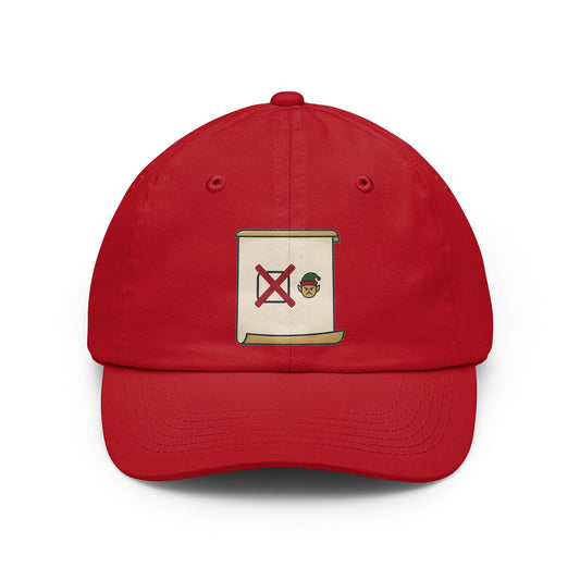 Color: Red | Checking It Twice Dad Hat