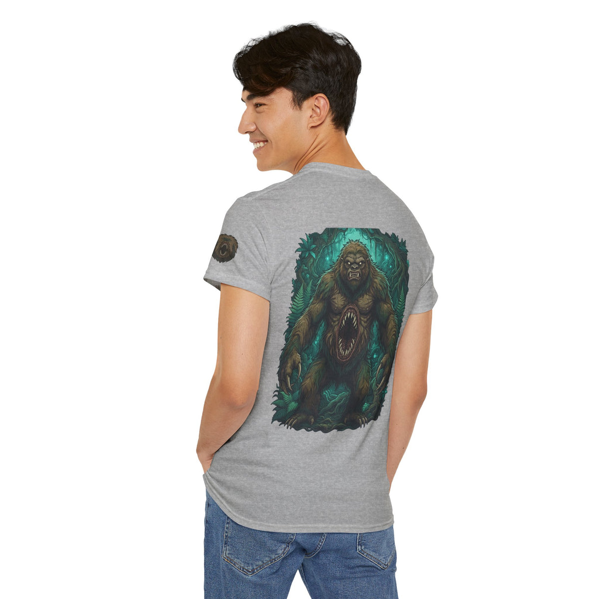 Color: Sport Grey | Mapinguari (Amazon Rainforest) Premium Graphic Tee