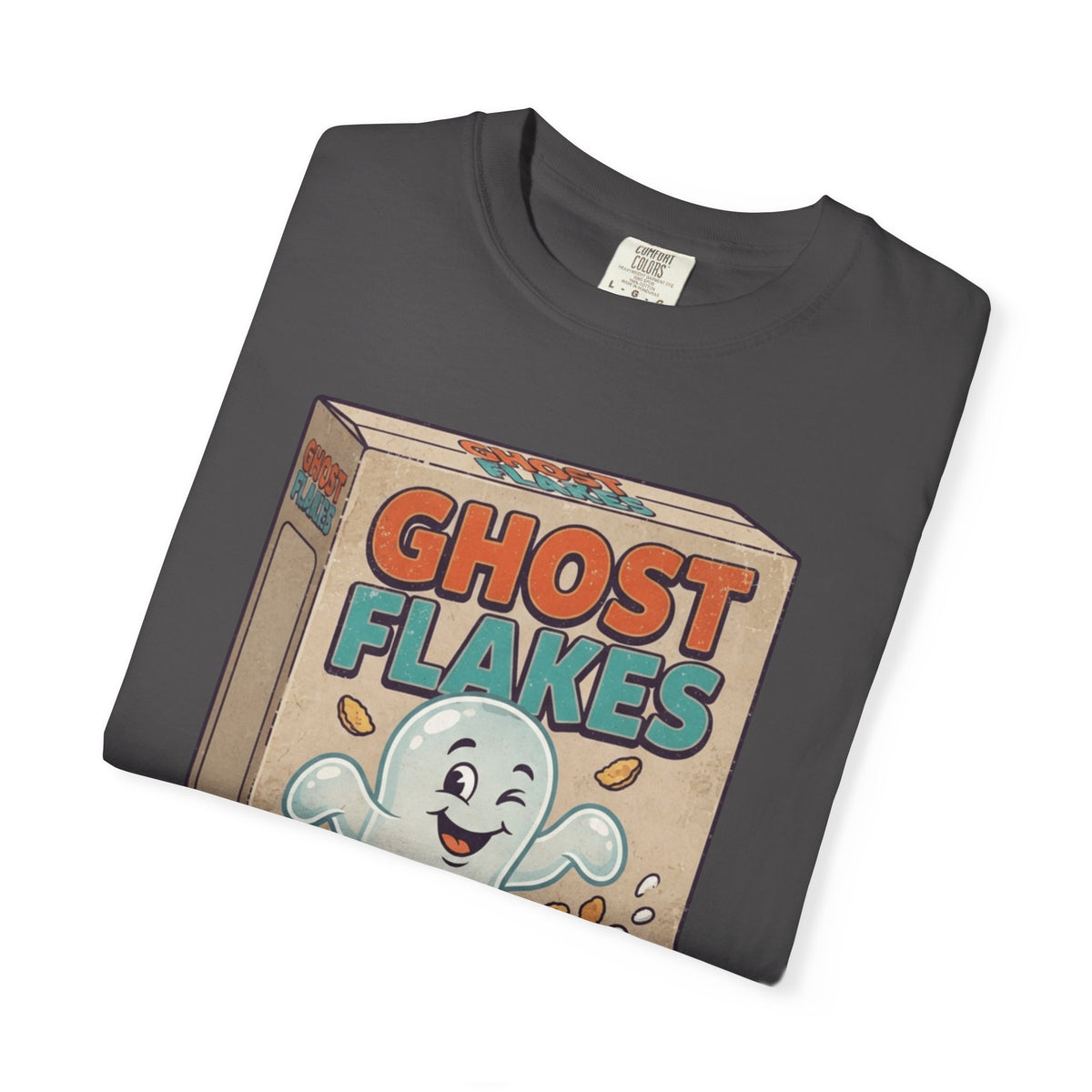 "Ghost Flakes" Unisex Garment-Dyed Tee