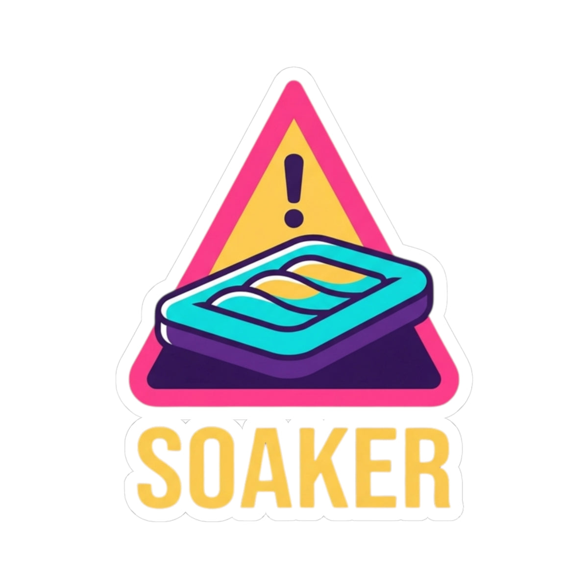"Professional Soaker" Sticker
