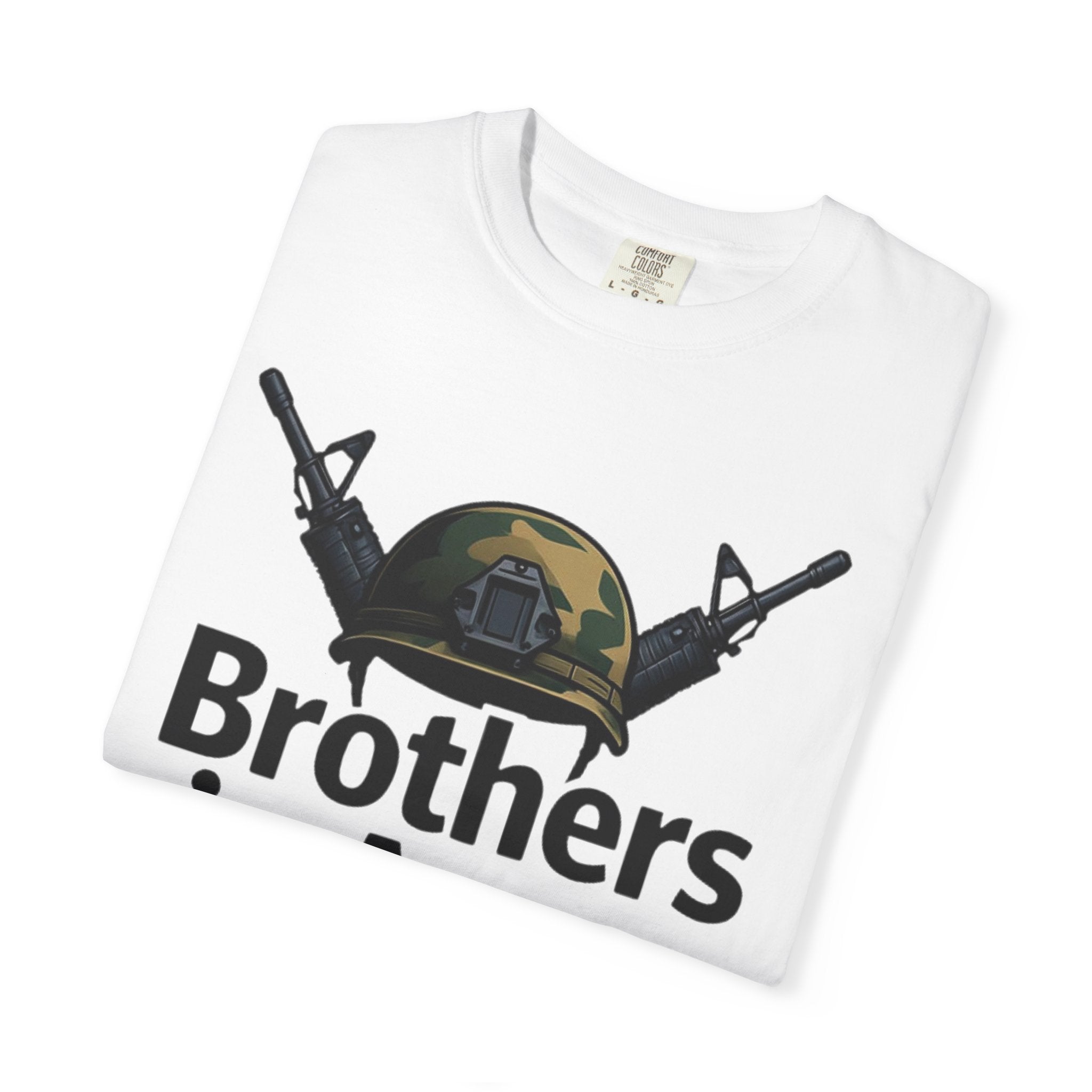 "Brothers in Arms" Unisex Garment-Dyed T-shirt