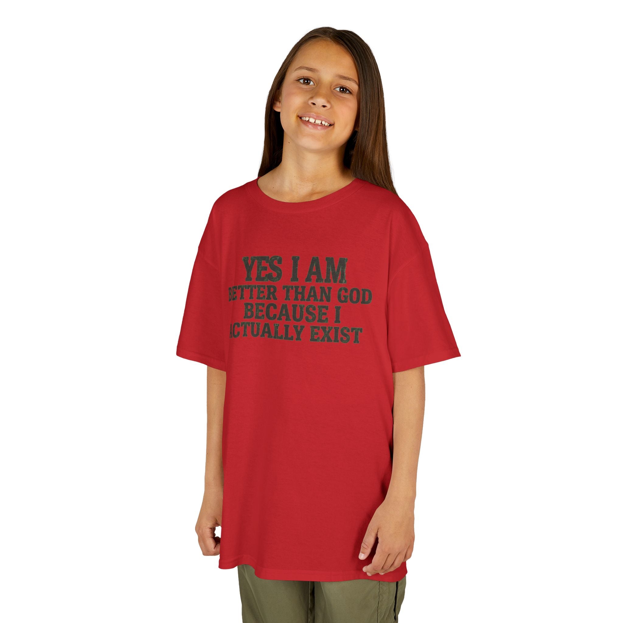 "Better than God" Kids Tee