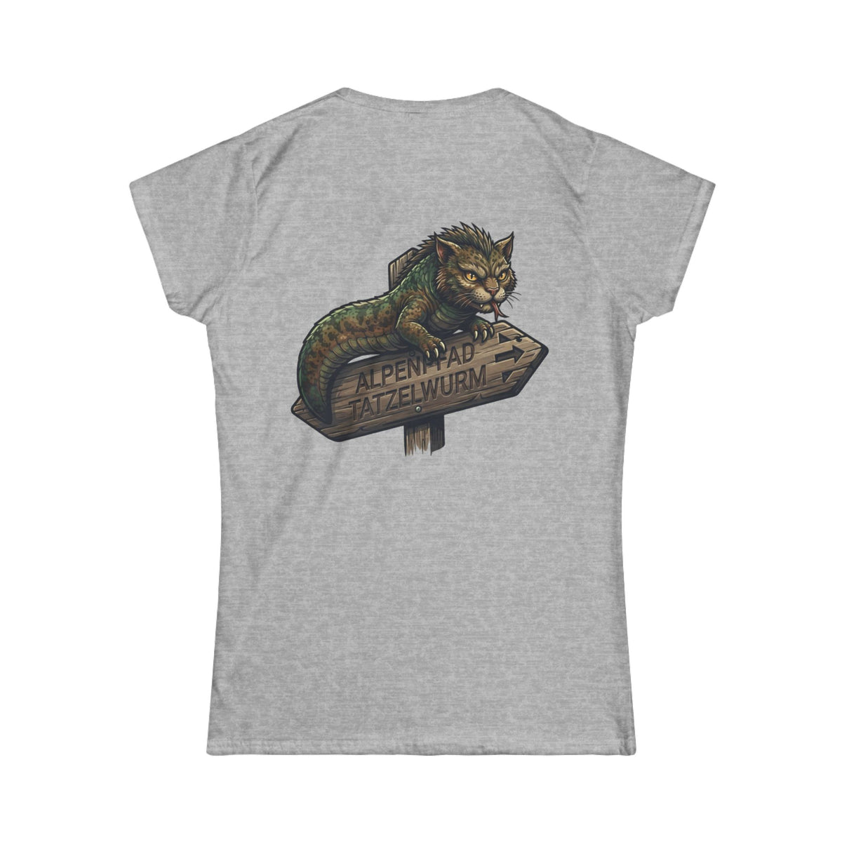 Color: Sport Grey | Tatzelwurm (Alpine Europe) Women's Tee