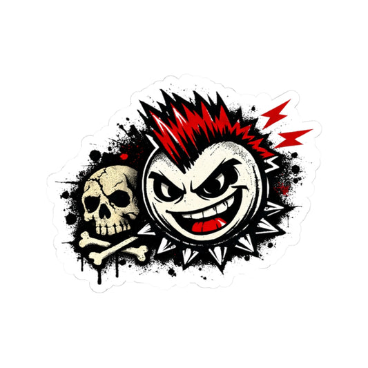 Pure Uncut Attitude | Kiss-Cut Sticker — AttitudeShirts